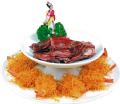 板鸭PK金丝虾（传统与时尚相结合菜品）